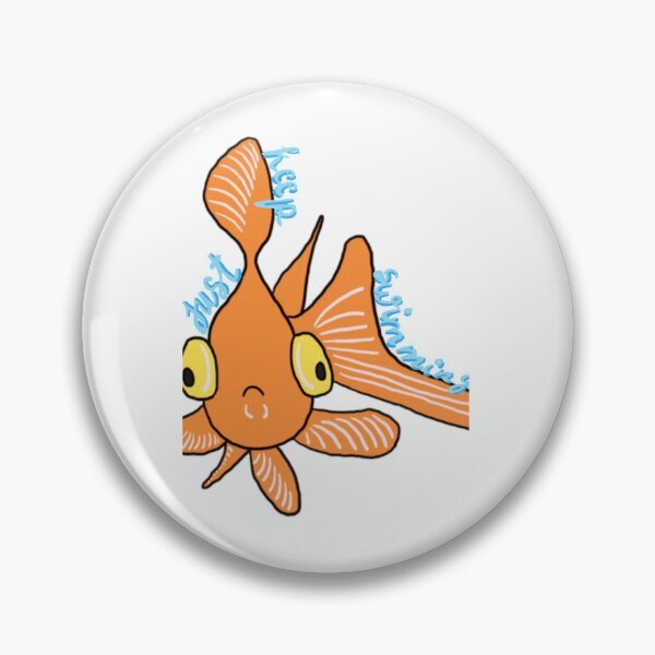 Item preview, Just Keep Swimming Goldfish 	 	 designed and sold by zzolvgyy10.