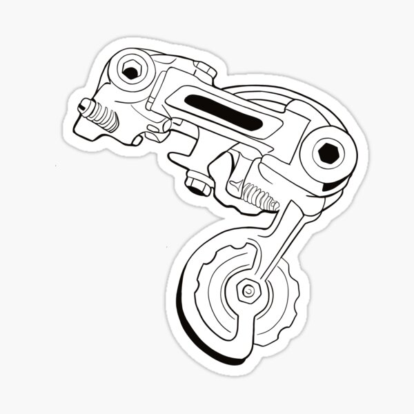 Item preview, Famous old derailleur from '77 designed and sold by Sjaspatat.