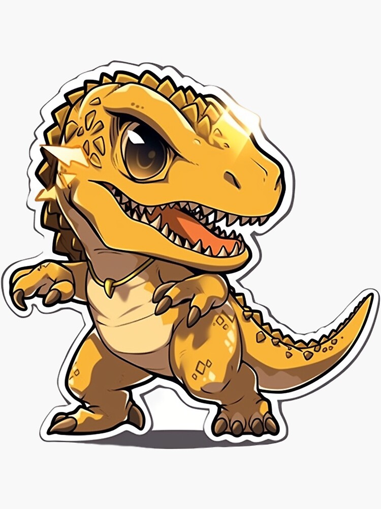 Cute Anime Dinosaur
