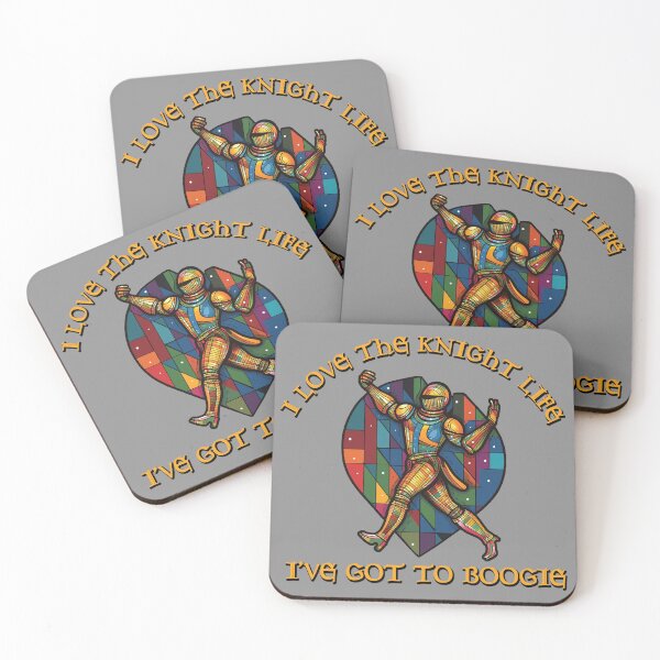 Item preview, Oh, I Love the Knight Life - I’ve Got to Boogie designed and sold by goldentusk.