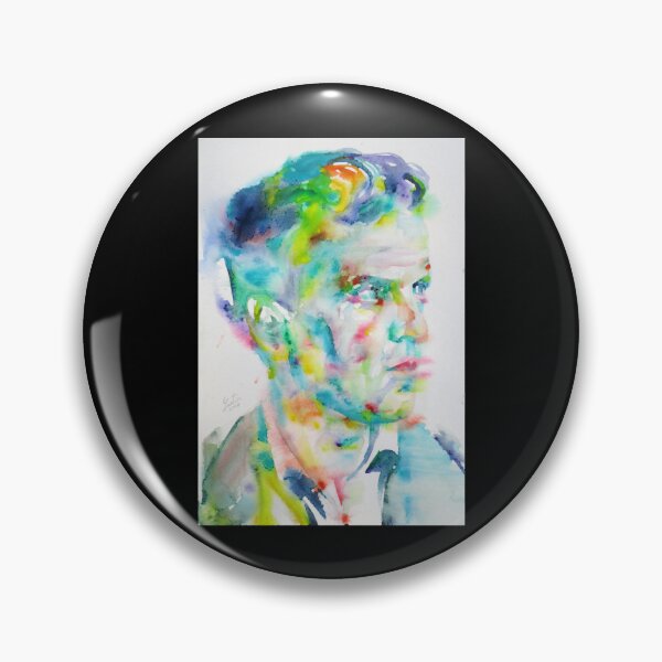 Item preview, LUDWIG WITTGENSTEIN - watercolor portrait.4 designed and sold by enrique-moyer.