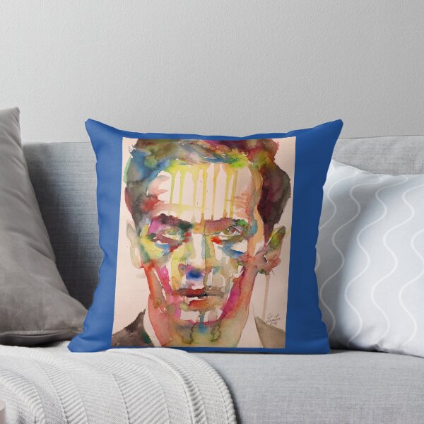 Item preview, LUDWIG WITTGENSTEIN - watercolor portrait.7 designed and sold by enrique-moyer.