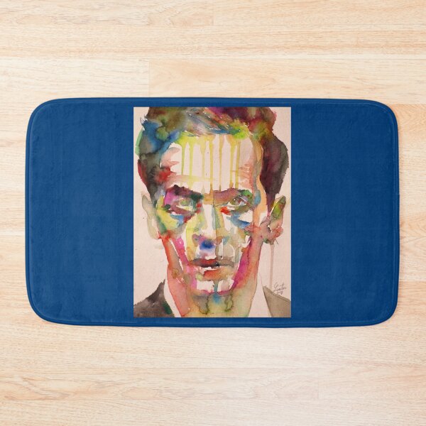 Item preview, LUDWIG WITTGENSTEIN - watercolor portrait.7 designed and sold by enrique-moyer.