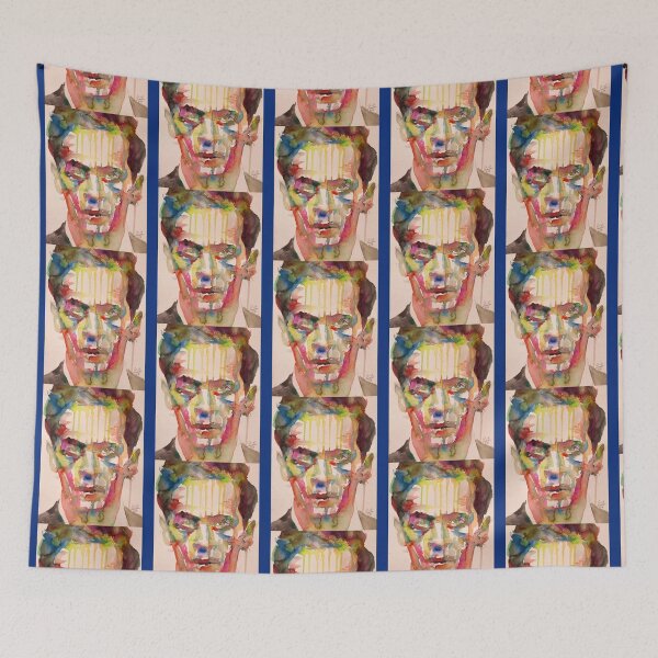 Item preview, LUDWIG WITTGENSTEIN - watercolor portrait.7 designed and sold by enrique-moyer.