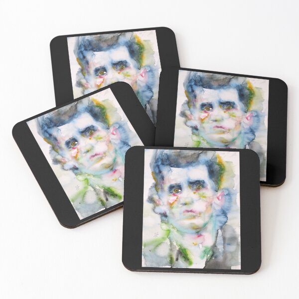 Item preview, LUDWIG WITTGENSTEIN - watercolor portrait designed and sold by enrique-moyer.