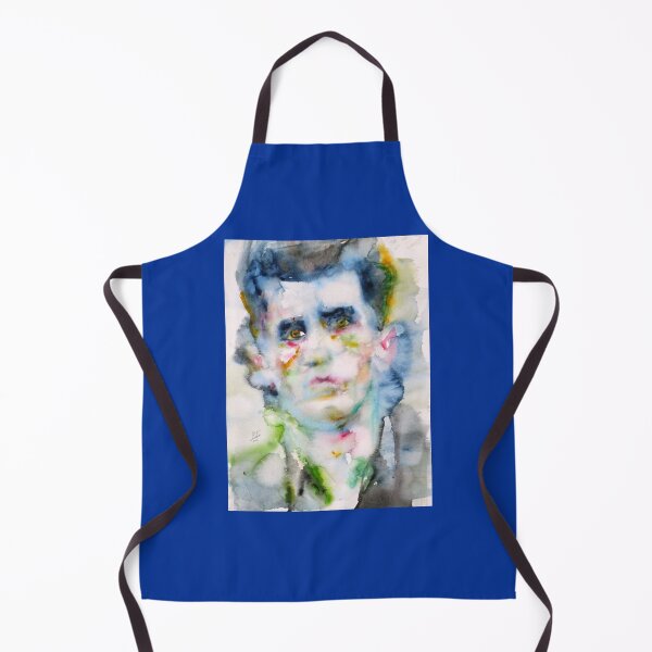 Item preview, LUDWIG WITTGENSTEIN - watercolor portrait designed and sold by enrique-moyer.