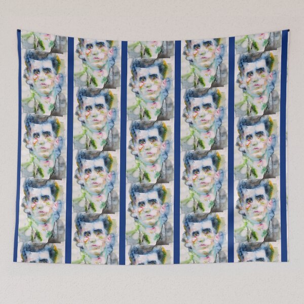 Item preview, LUDWIG WITTGENSTEIN - watercolor portrait designed and sold by enrique-moyer.