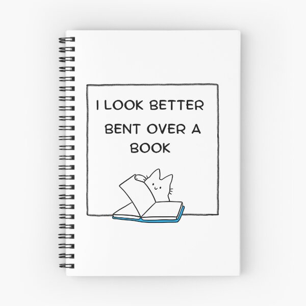 Item preview, I look better bent over a book designed and sold by SmSm Main Street.