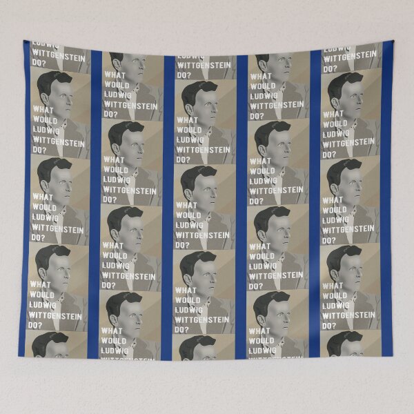 Item preview, What would Ludwig Wittgenstein do portrait designed and sold by enrique-moyer.