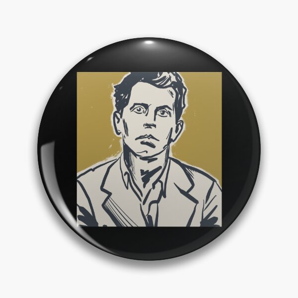 Item preview, Wittgenstein - portrait designed and sold by enrique-moyer.