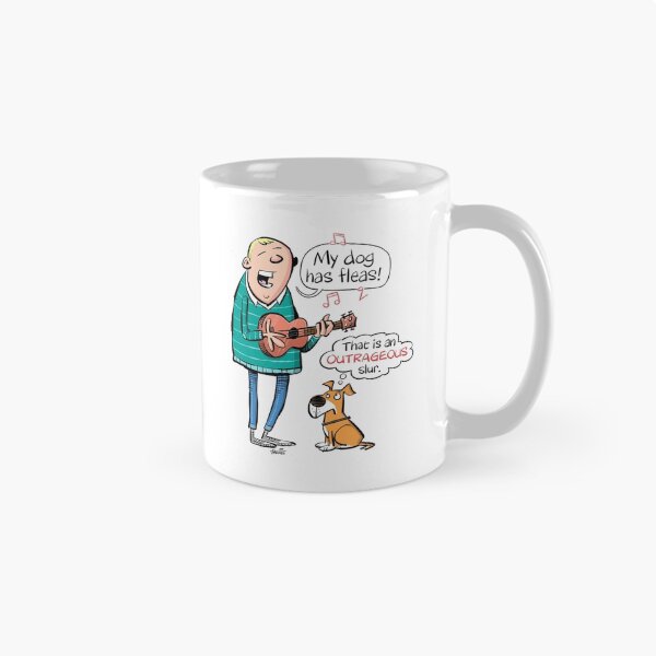 Item preview, Mi perro tiene pulgas - Dibujo animado de ukelele designed and sold by timtoons.