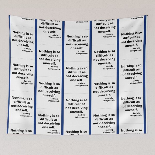 Item preview, Wittgenstein self deception designed and sold by enrique-moyer.