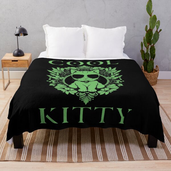 Item preview, Cool Kitten - Green 1 designed and sold by Soulemotion.