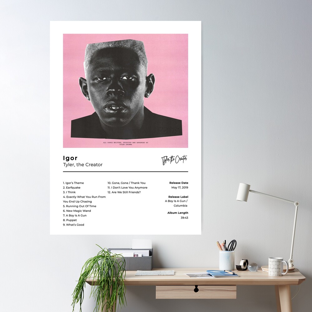 Igors Tracklist poster Poster for Sale by Gbendjoett
