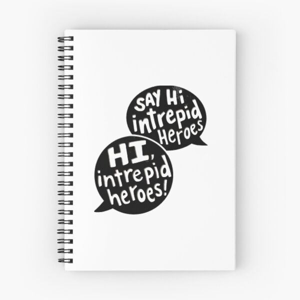 Item preview, Say Hi Intrepid Heroes! 	 	 designed and sold by xoubjmzolel10.