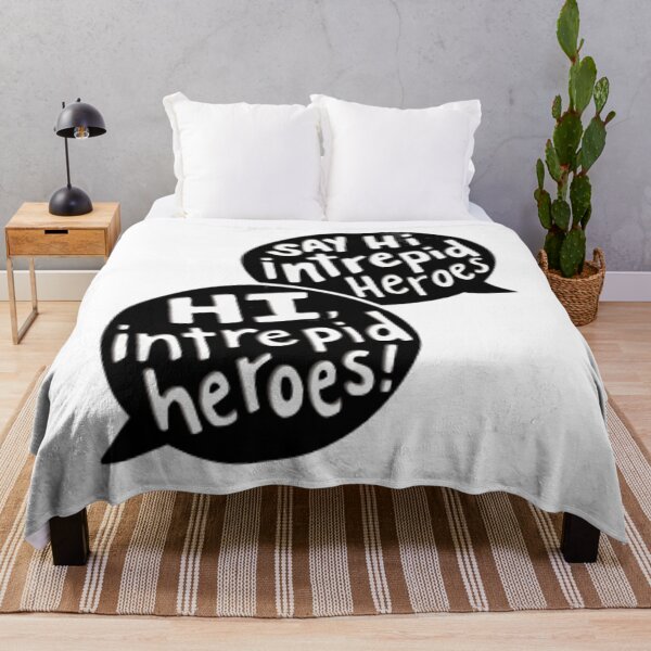 Item preview, Say Hi Intrepid Heroes! 	 	 designed and sold by xoubjmzolel10.