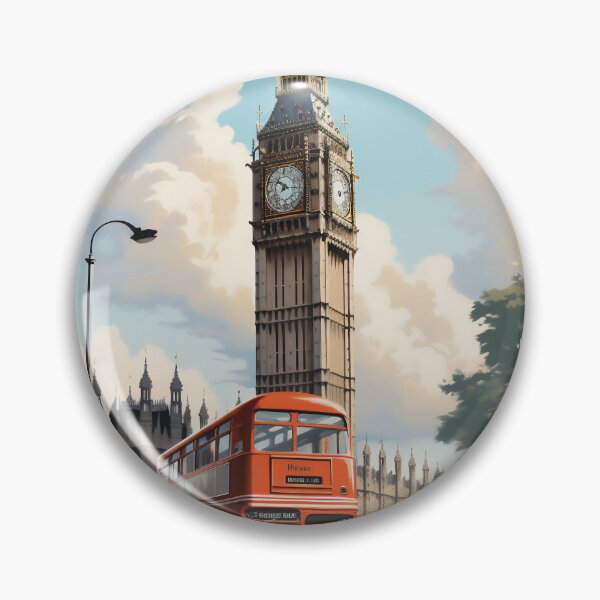 Item preview, London Travel Poster designed and sold by windmildesigner.