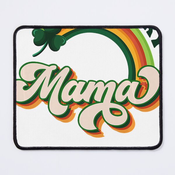 Item preview, One Lucky Mama Rainbow Clover Mama Shamrock Leprechaun designed and sold by faijurviliyah.