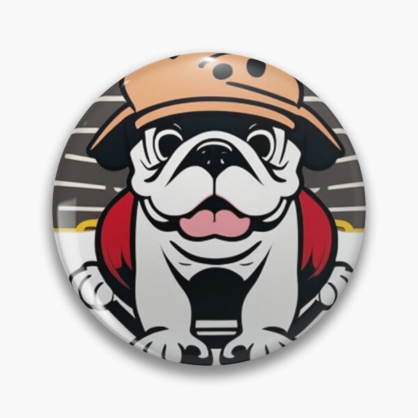 Item preview, a lovable and clumsy Bulldog 	 designed and sold by gracerisenu.