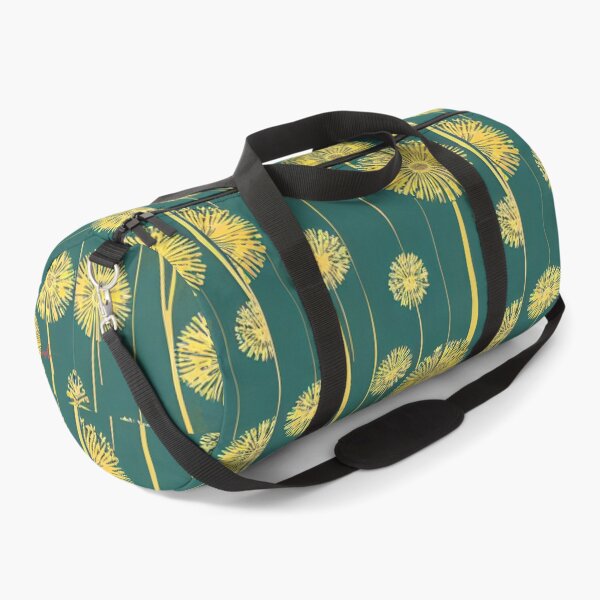 Item preview, TEAL AND GOLD , DANDELIONS PATTERN BY CALLISC ARTS designed and sold by CallisC-Arts.