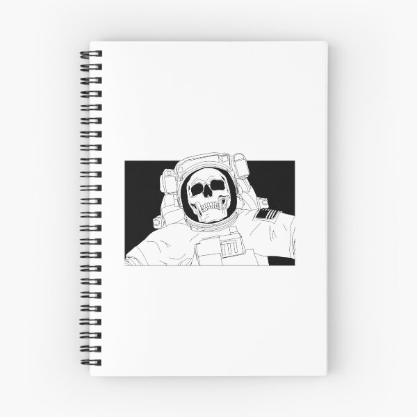 Item preview, Astro-SkullDead AstronautDead in SpaceDead Selfie designed and sold by caleig.