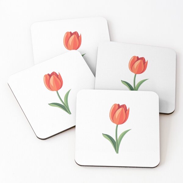 Item preview, Cute Tulip Simple Illustration designed and sold by Flower-Tree.