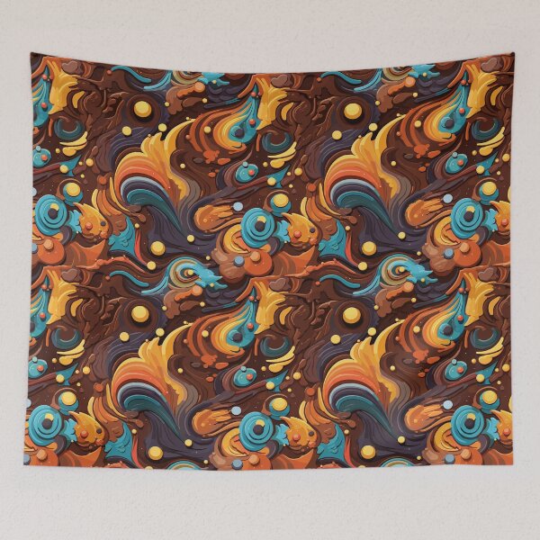 Item preview, CocoDreams: Psychedelic Chocolate Wonderland Design Collection designed and sold by KaonDesign.