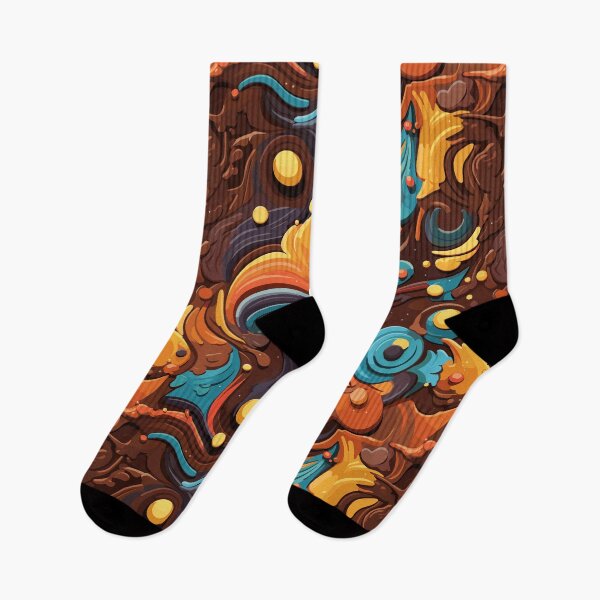 Item preview, CocoDreams: Psychedelic Chocolate Wonderland Design Collection designed and sold by KaonDesign.