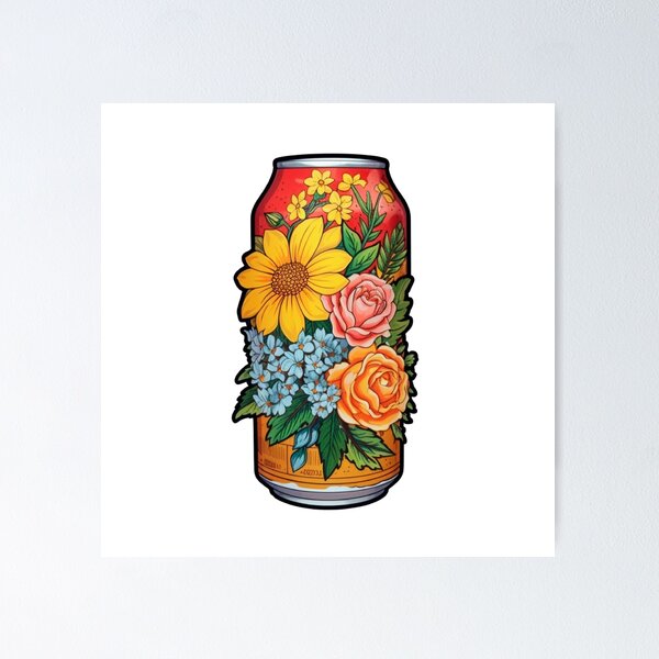 Item preview, Flower Beer  designed and sold by UltraCatsCo.