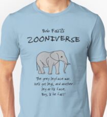 Der Elefant bei Bob Fossil's Zooniverse Slim Fit T-Shirt