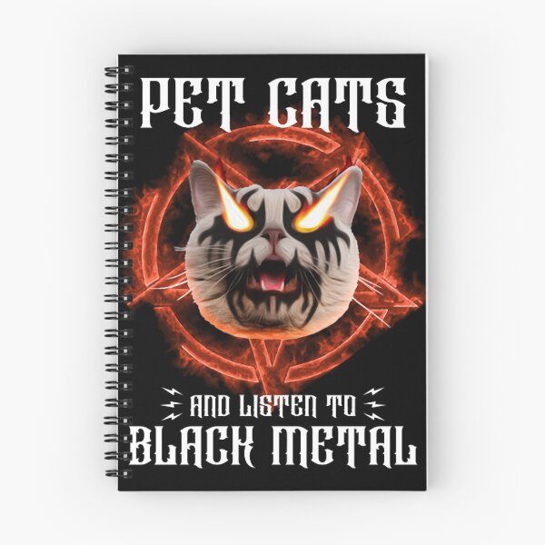 Artikelvorschau, Black Cat Metal entworfen und verkauft von DinekeFashion.