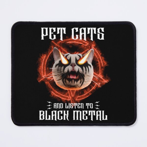 Item preview, Black Cat Metal designed and sold by DinekeFashion.