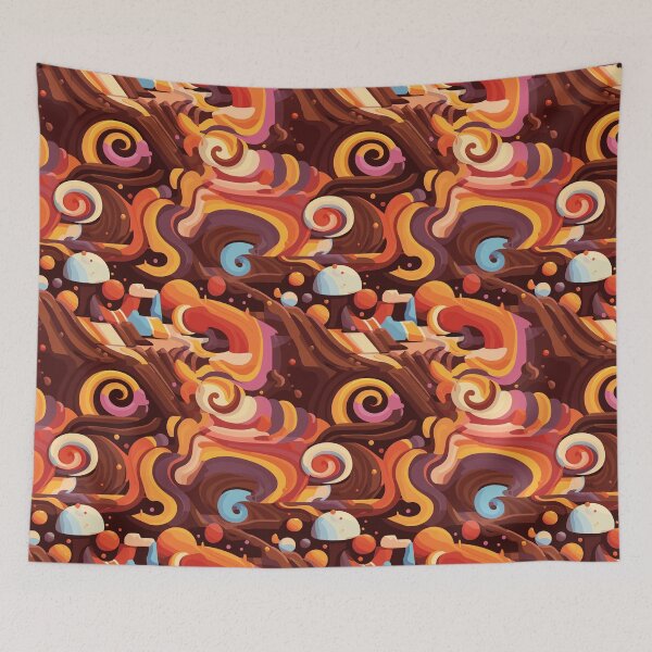 Item preview, CocoDreams: Psychedelic Chocolate Wonderland Design Collection designed and sold by KaonDesign.
