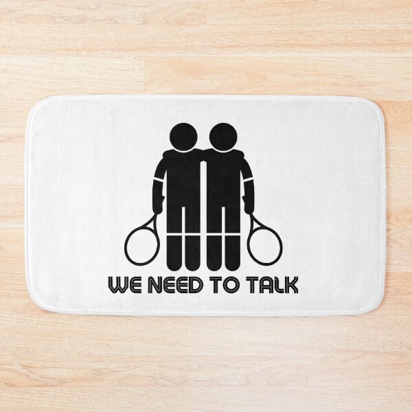 Item preview, Tennis doubles we need to talk designed and sold by NateCF.