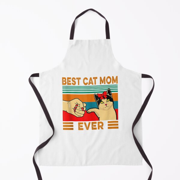 Item preview, Retro Vintage Best Cat Mom Ever Fist Bump designed and sold by GuadalupeHard.