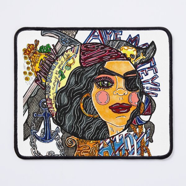 Item preview, Warrior Pirate Queen designed and sold by Michelle Mead.