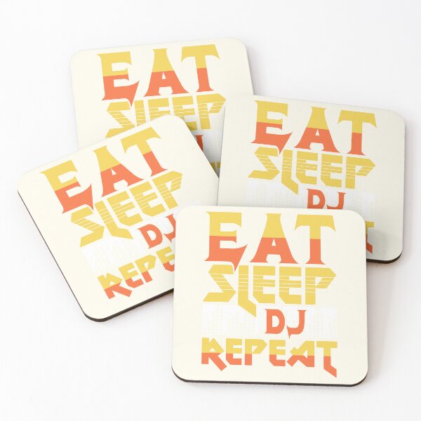 Item preview, EAT SLEEP DJ REPEAT designed and sold by Billy Wong.