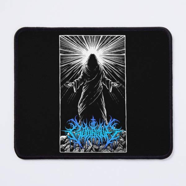 Item preview, God is Love Redeemer  death metal design (Blue) designed and sold by JayLewis88.