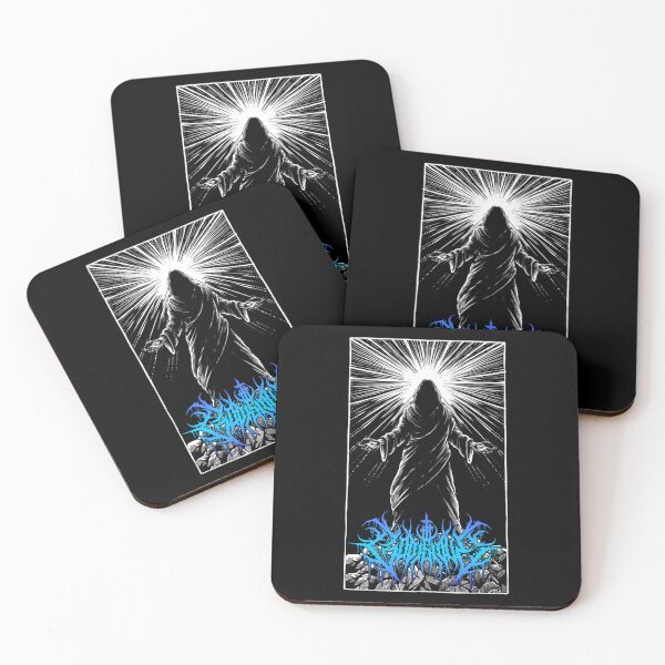 Item preview, God is Love Redeemer  death metal design (Blue) designed and sold by JayLewis88.