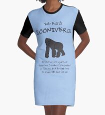The Gorilla, at Bob Fossil’s Zooniverse Graphic T-Shirt Dress