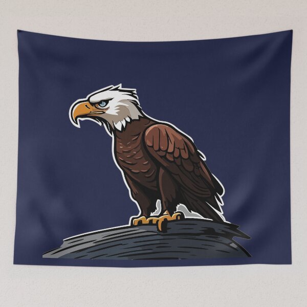 Item preview, Eagle Cartoon Art 26 designed and sold by tpixx.