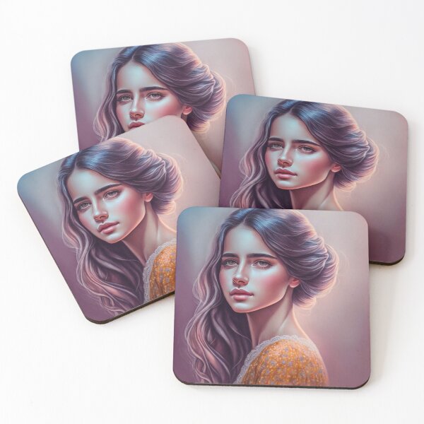 Item preview, Portrait of a young woman  designed and sold by M-Y-A-R-T-.