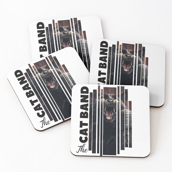 Item preview, The Cat Band - I Love singing says cat as a musician  designed and sold by GoDelta.
