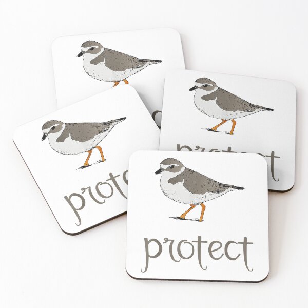 Item preview, Shore Bird Piping Plover Hand Drawn Marine Illustration  designed and sold by GuadalupeHard.