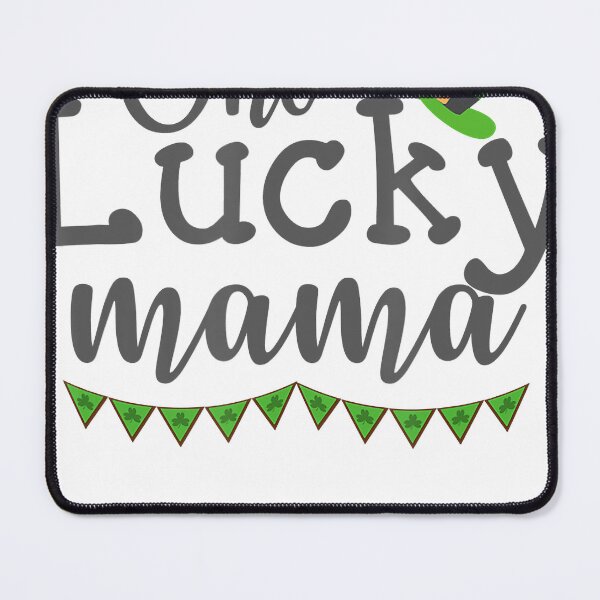 Item preview, One Lucky Mama StPatricks Day Women Mom Mother Shamrock  	 designed and sold by slavcefeeneyx.