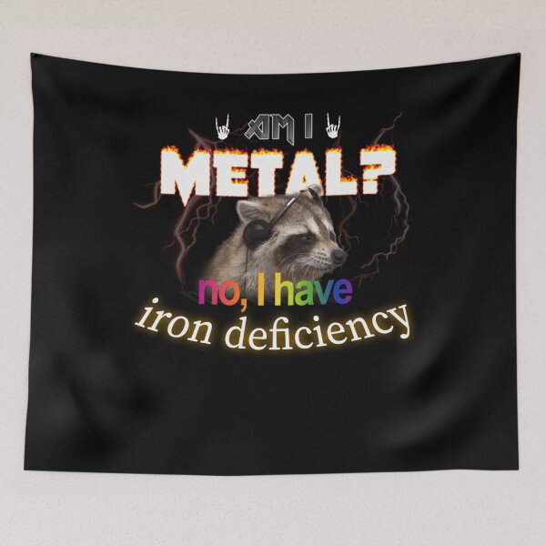 Item preview, Am I Metall No I Have Ironn Deficiency Meme Classic designed and sold by antohytxellk.