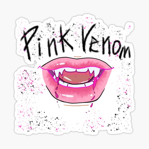 BLACKPINK PINK VENOM VINYL STICKERS - STICKERS/KPOP - group-mink-studio-en