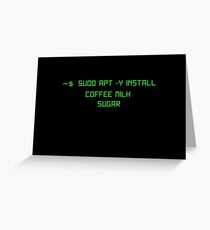 linux Greeting Card
