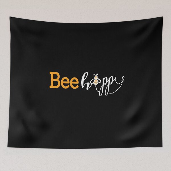 Item preview, Bee Happy FunnyShirts MinimalistHumor designed and sold by ScionEros.