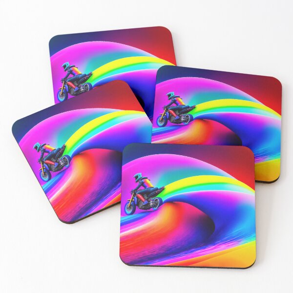 Item preview, Oceanic rainbow wave designed and sold by M-Y-A-R-T-.